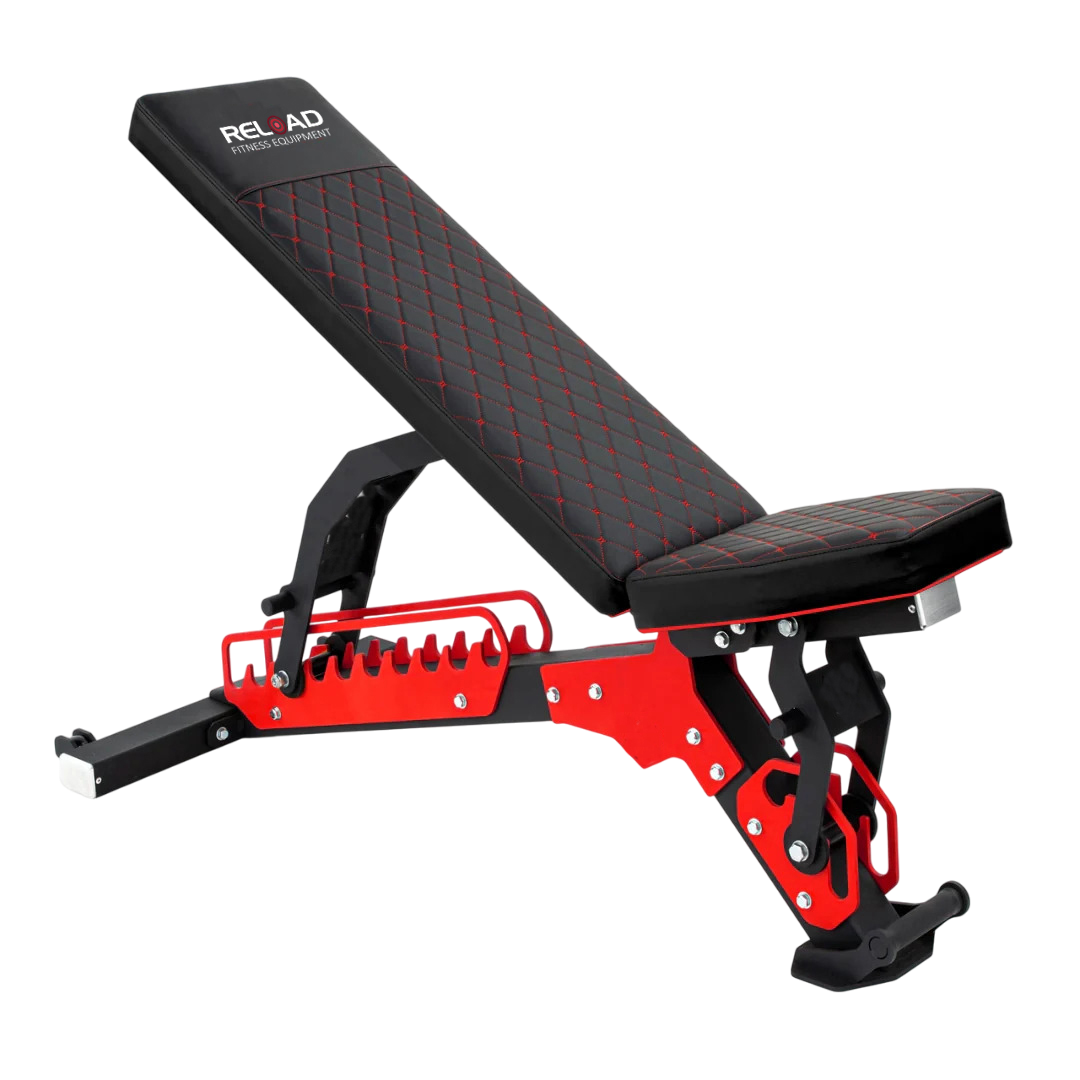 awb premium adjustable bench red Photoroom